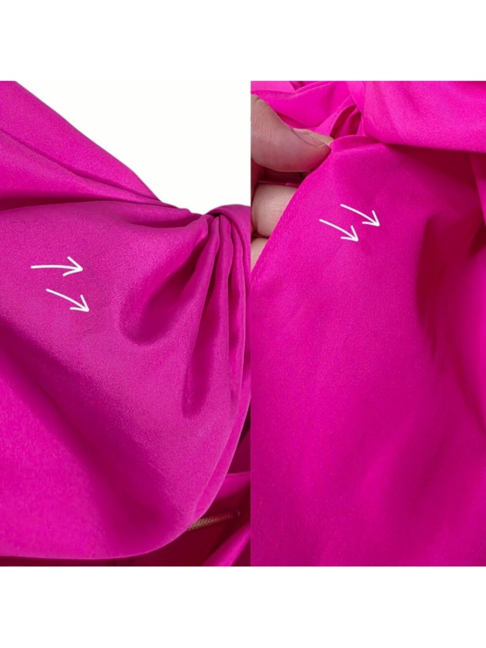 Alexis Azalea Maxi Dress Magenta Pink Twist Cutout Tiered Gown M‎ - Picture 13 of 16
